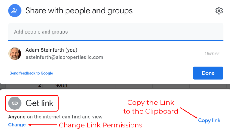 Sharing And Protecting Your Google Sheet - Sheets Help