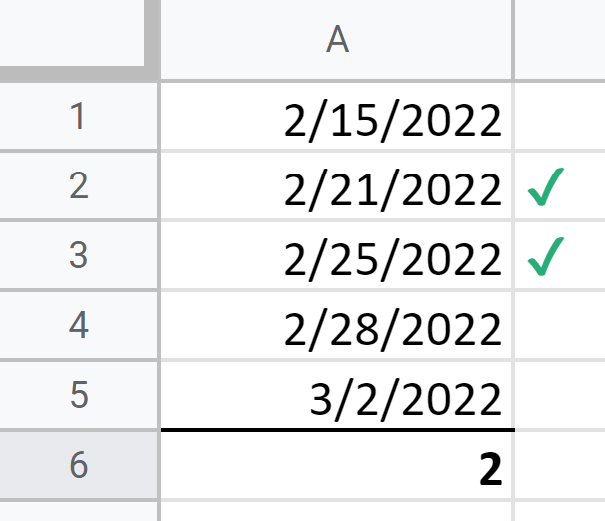Count Cells Between Two Dates Google Sheets Sheets Help count-cells-between-two-dates-google-sheets-sheets-help